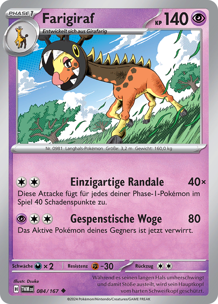 Farigiraf (Reverse Holo)