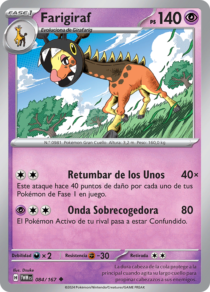 Farigiraf (Reverse Holo)