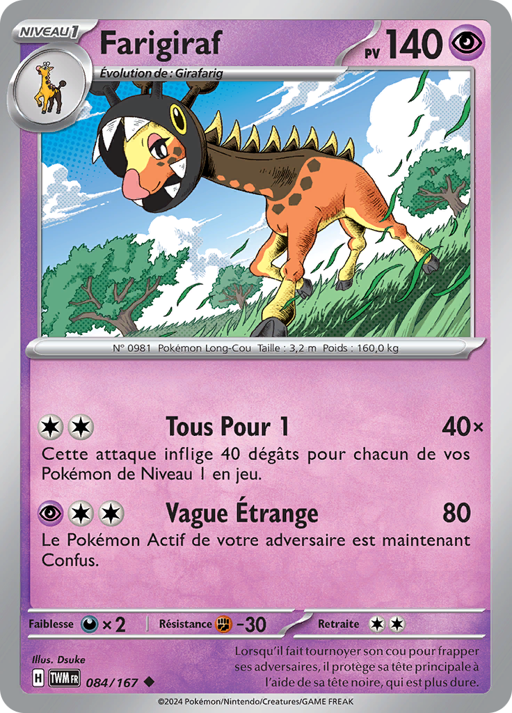 Farigiraf (Reverse Holo)