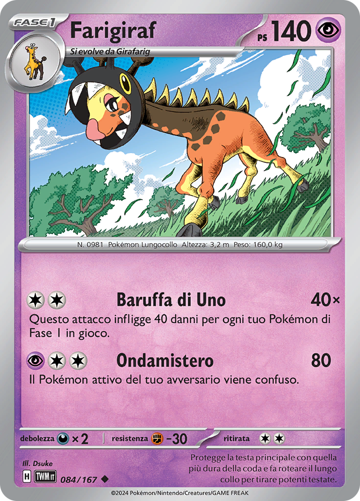 Farigiraf (Reverse Holo)