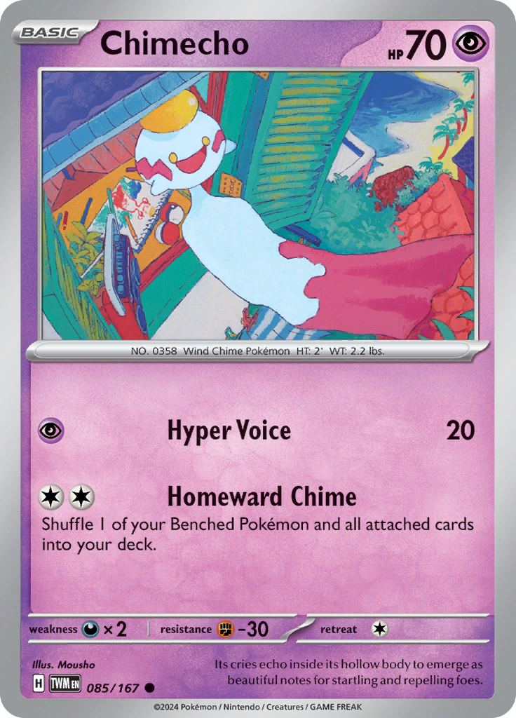 Chimecho (Reverse Holo)