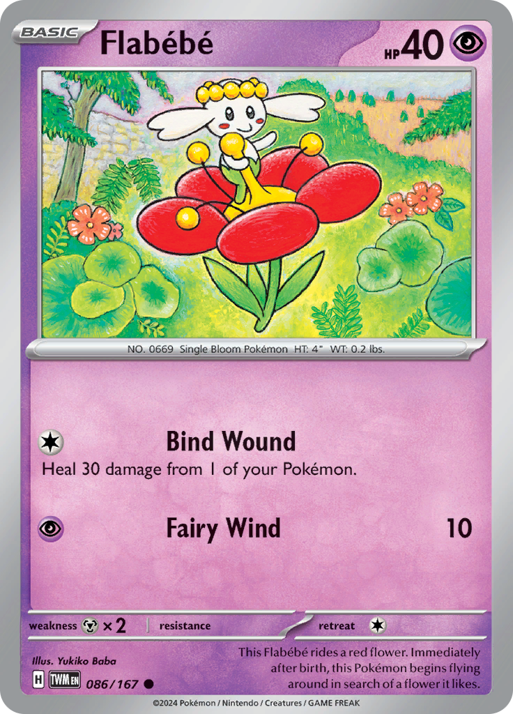 Flabébé (Reverse Holo)
