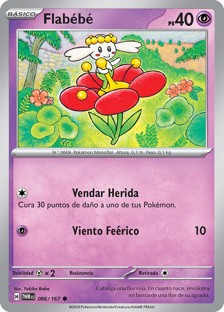 Flabébé (Reverse Holo)