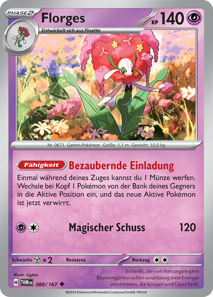 Florges (Reverse Holo)