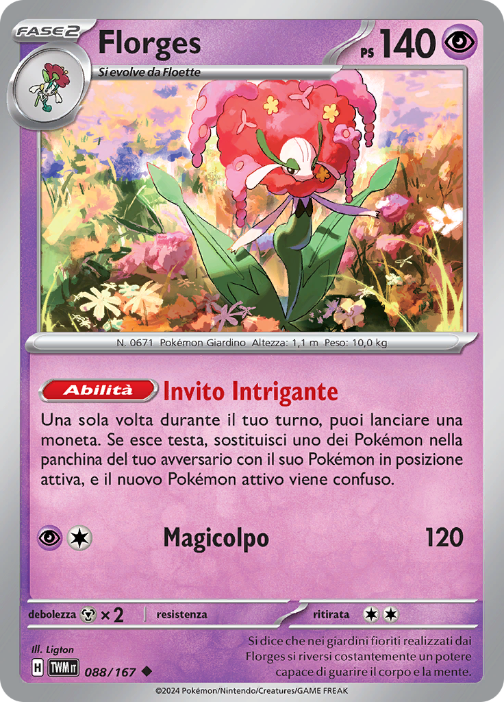 Florges (Reverse Holo)