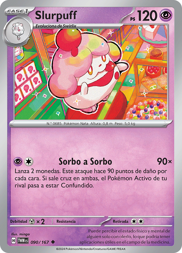 Slurpuff (Reverse Holo)