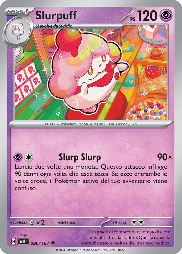Slurpuff (Reverse Holo)