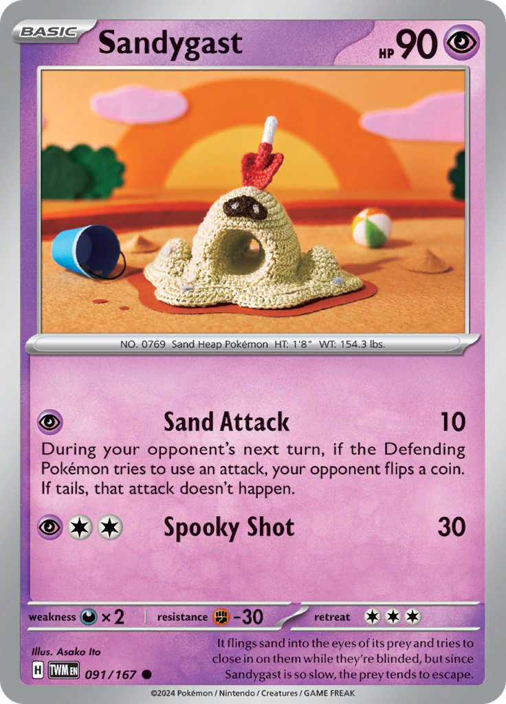 Sandygast (Reverse Holo)