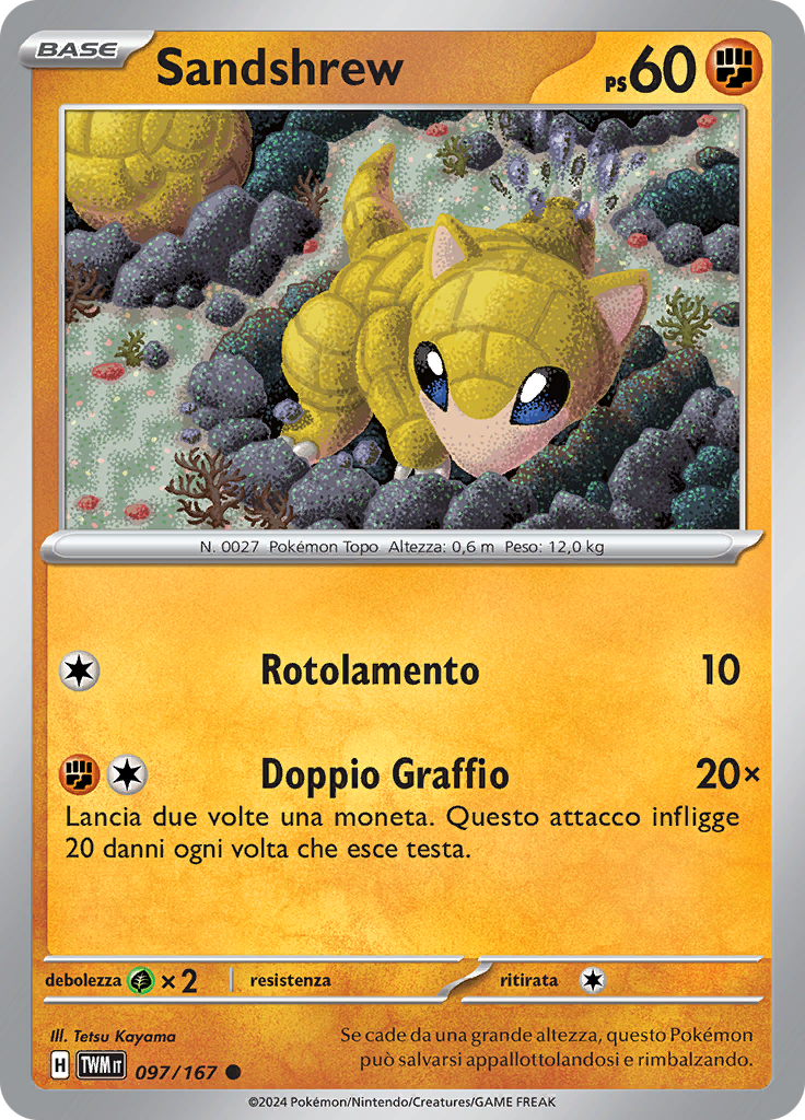Sandshrew (Reverse Holo)