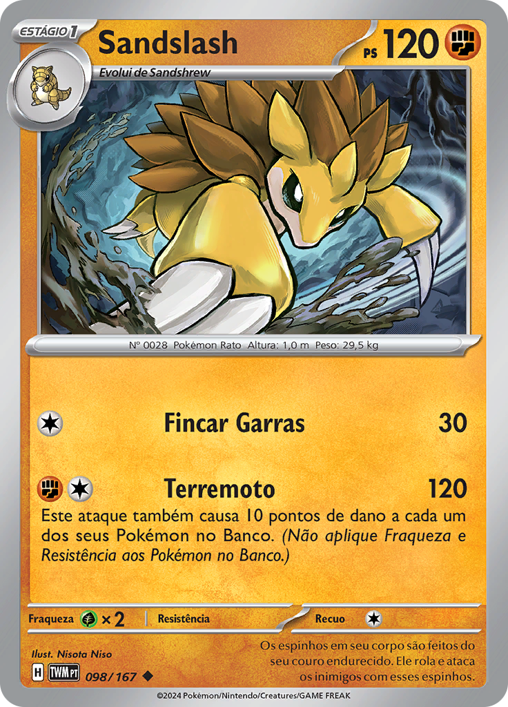 Sandslash (Reverse Holo)