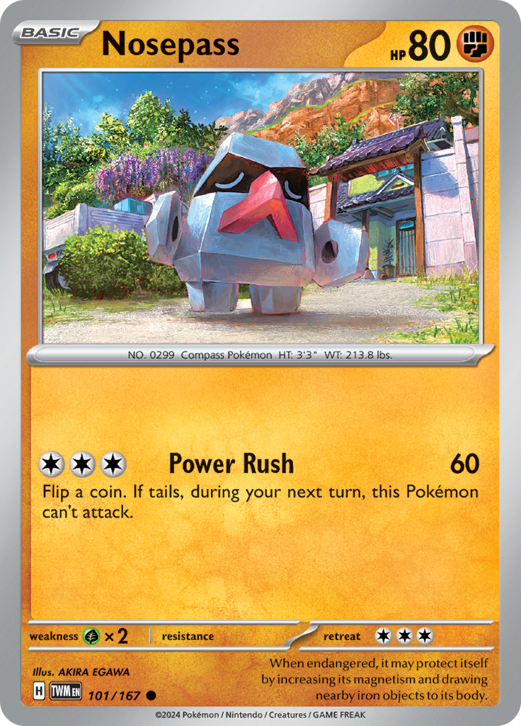 Nosepass (Reverse Holo)