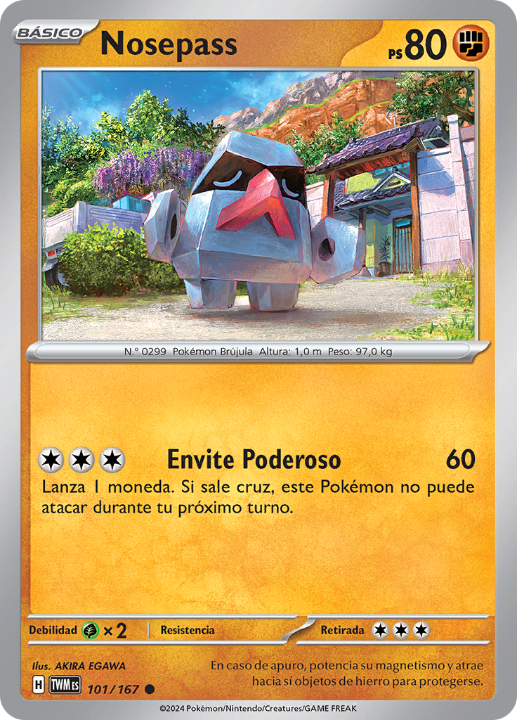 Nosepass (Reverse Holo)