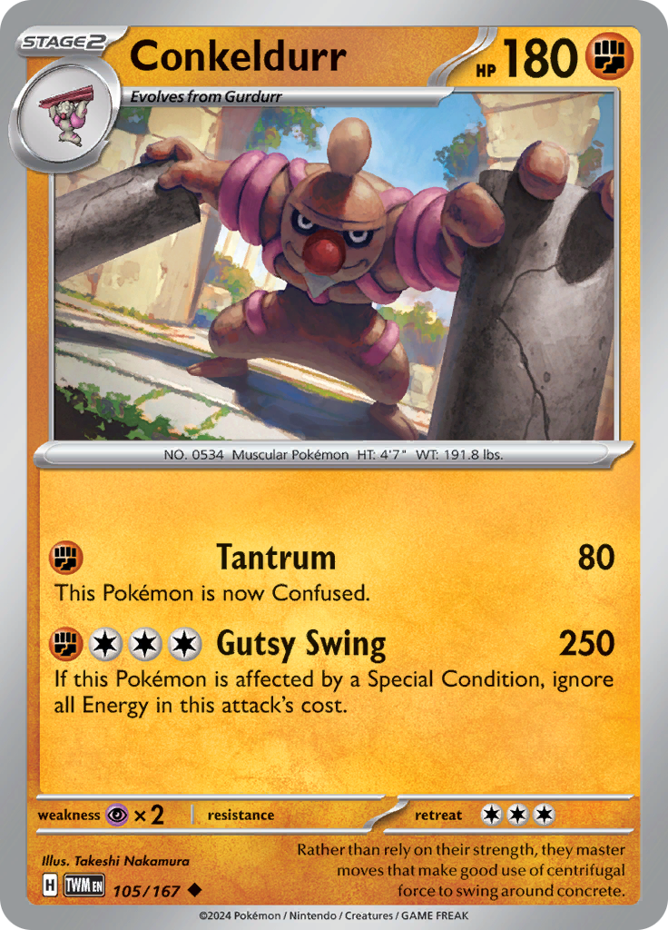 Conkeldurr (Reverse Holo)
