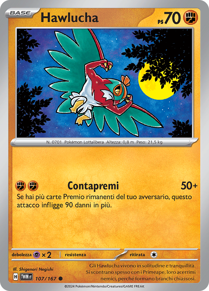 Hawlucha (Reverse Holo)