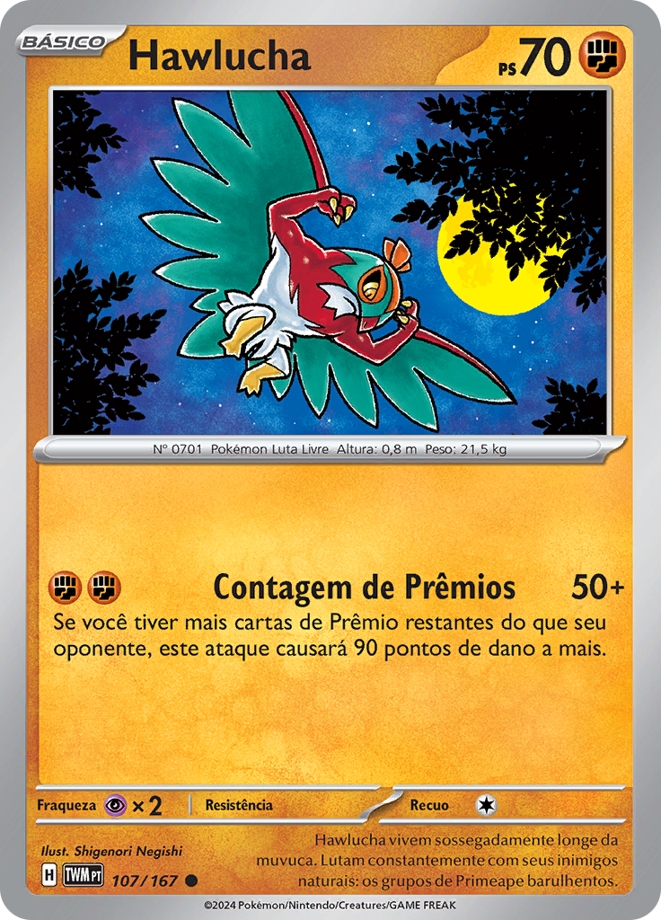 Hawlucha (Reverse Holo)