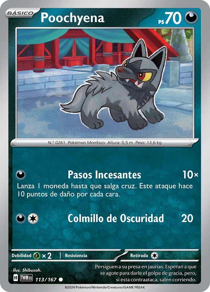 Poochyena (Reverse Holo)