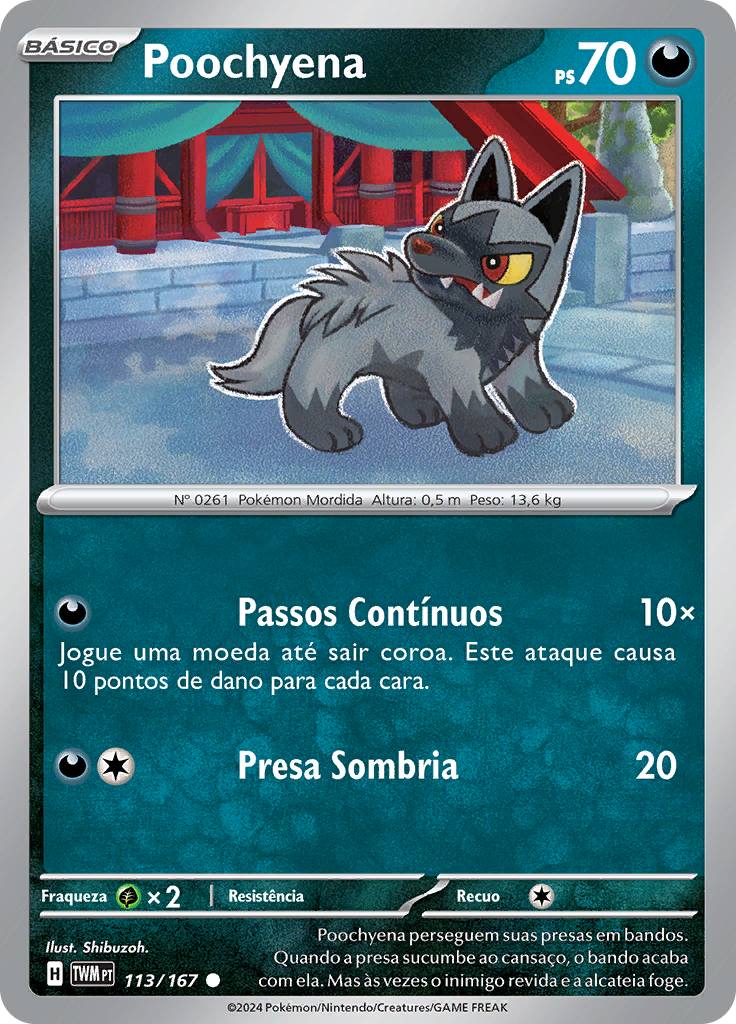 Poochyena (Reverse Holo)
