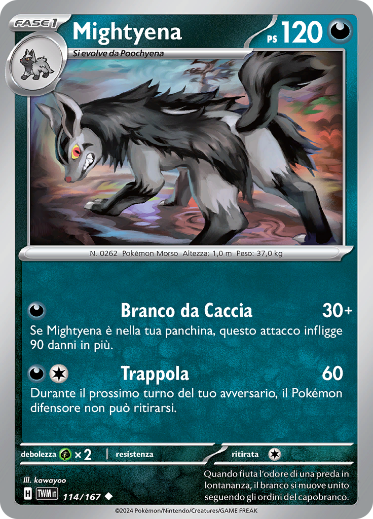 Mightyena (Reverse Holo)