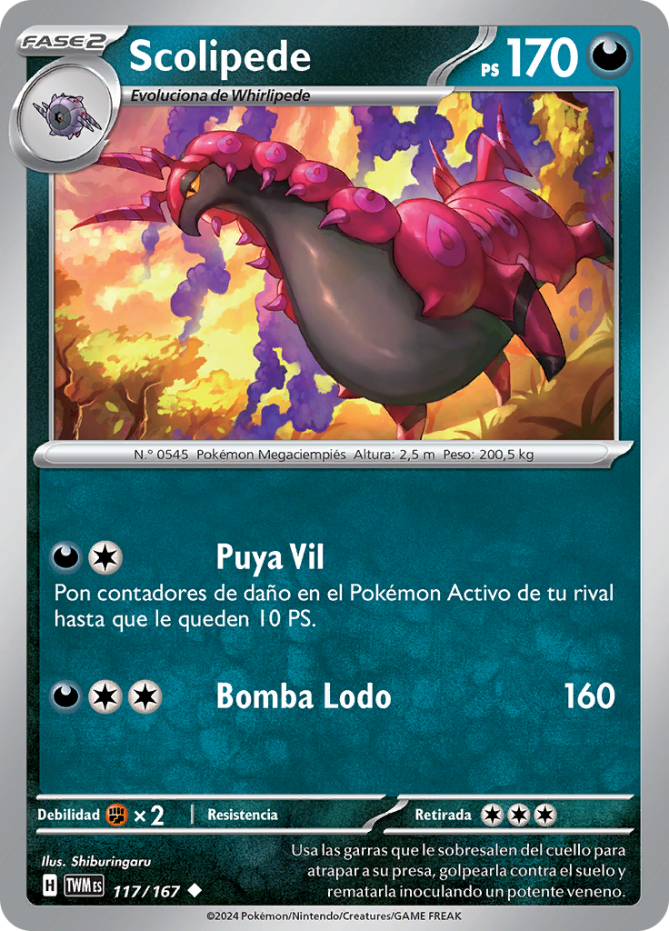 Scolipede (Reverse Holo)