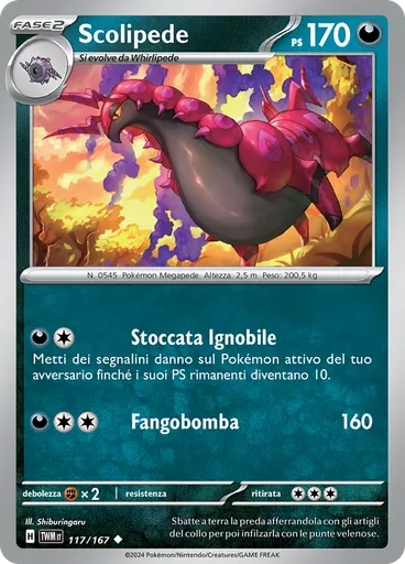 Scolipede (Reverse Holo)