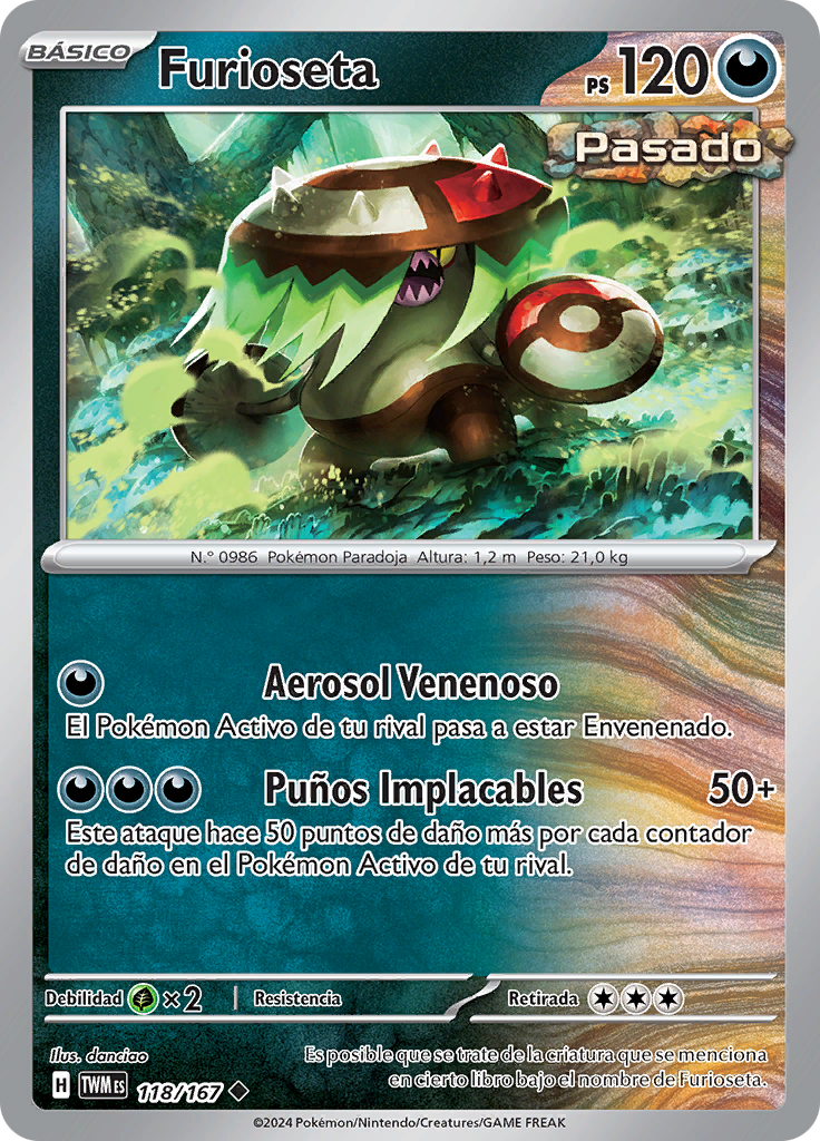 Furioseta (Reverse Holo)