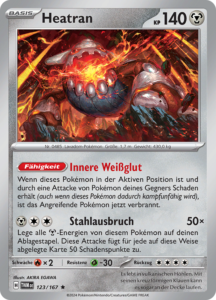 Heatran (Reverse Holo)