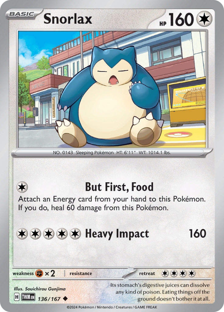 Snorlax (Reverse Holo)