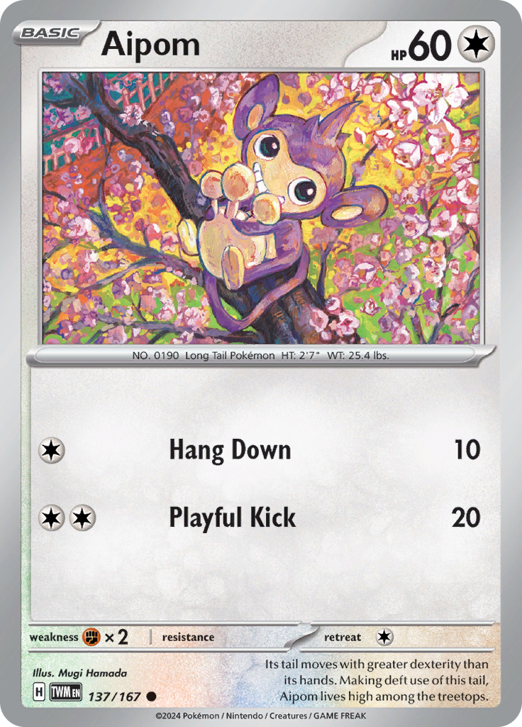 Aipom (Reverse Holo)
