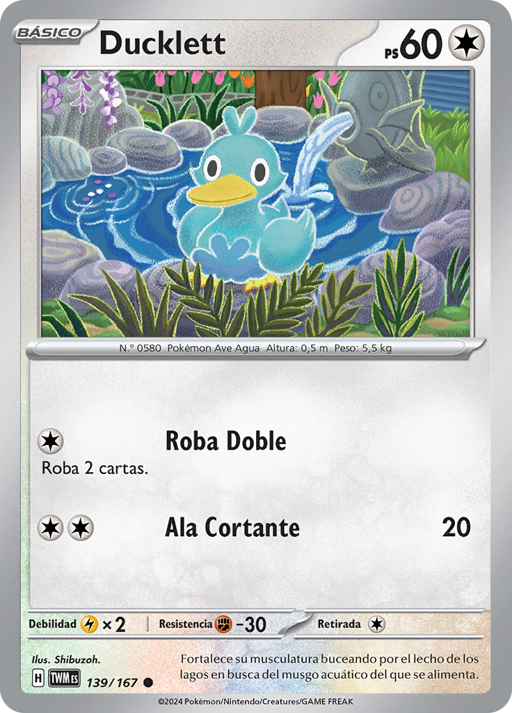 Ducklett (Reverse Holo)