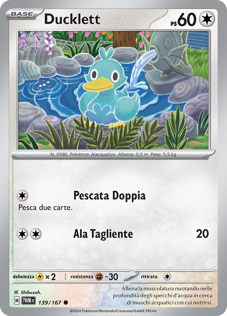 Ducklett (Reverse Holo)