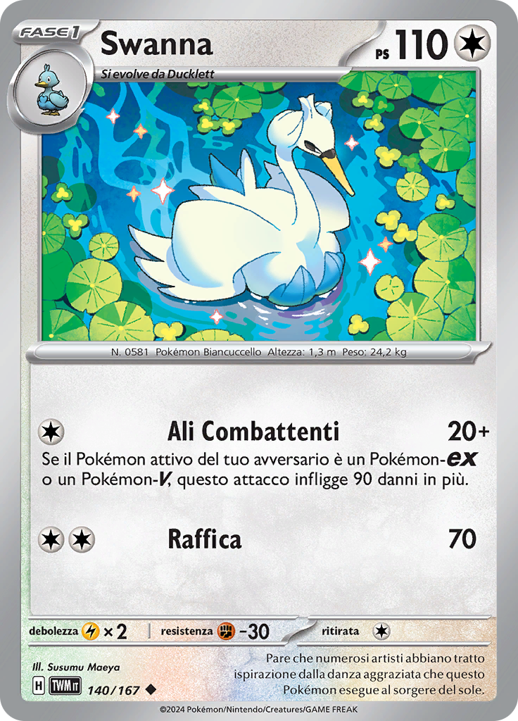 Swanna (Reverse Holo)