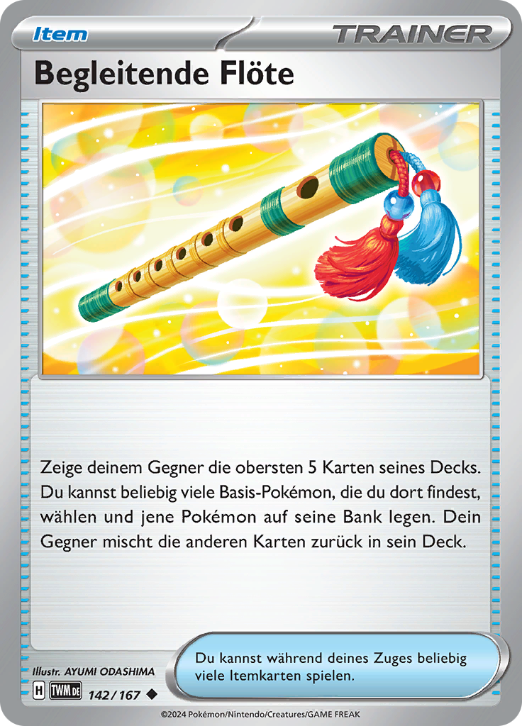 Begleitende Flöte (Reverse Holo)