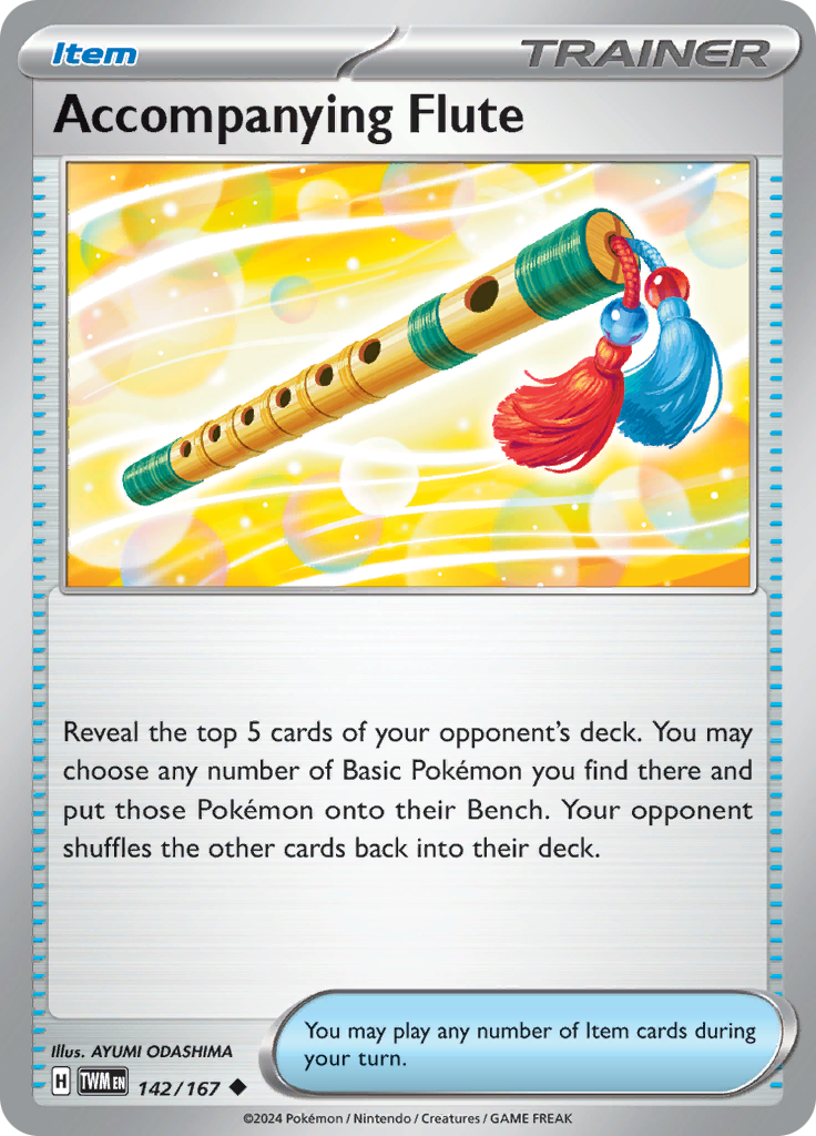 Accompanying Flute (Reverse Holo)