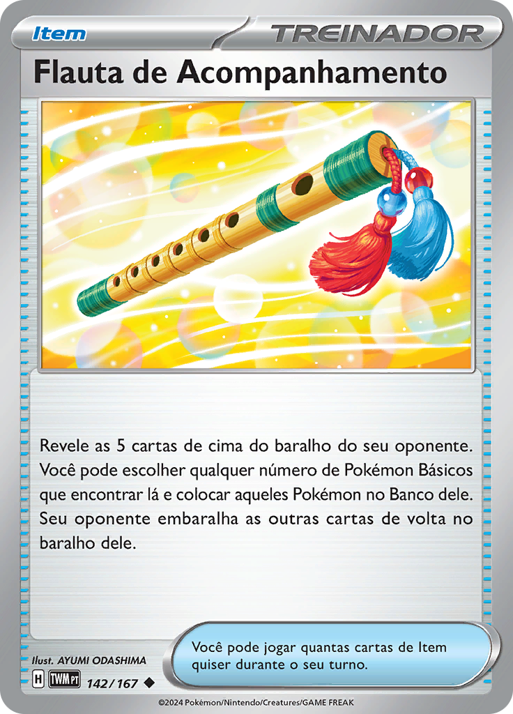 Flauta de Acompanhamento (Reverse Holo)