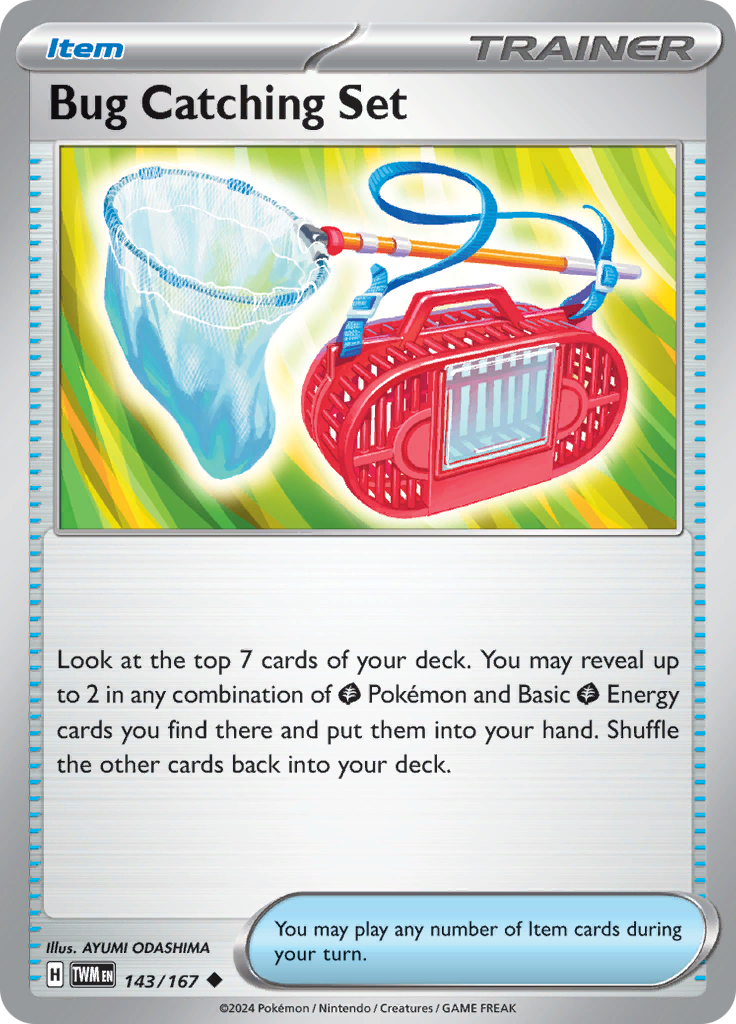 Bug Catching Set (Reverse Holo)