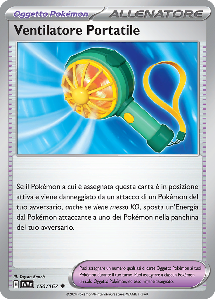 Ventilatore Portatile (Reverse Holo)