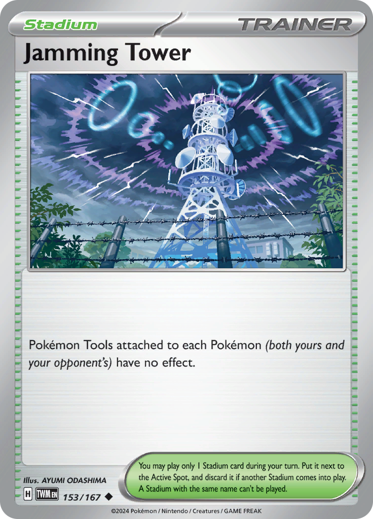 Jamming Tower (Reverse Holo)