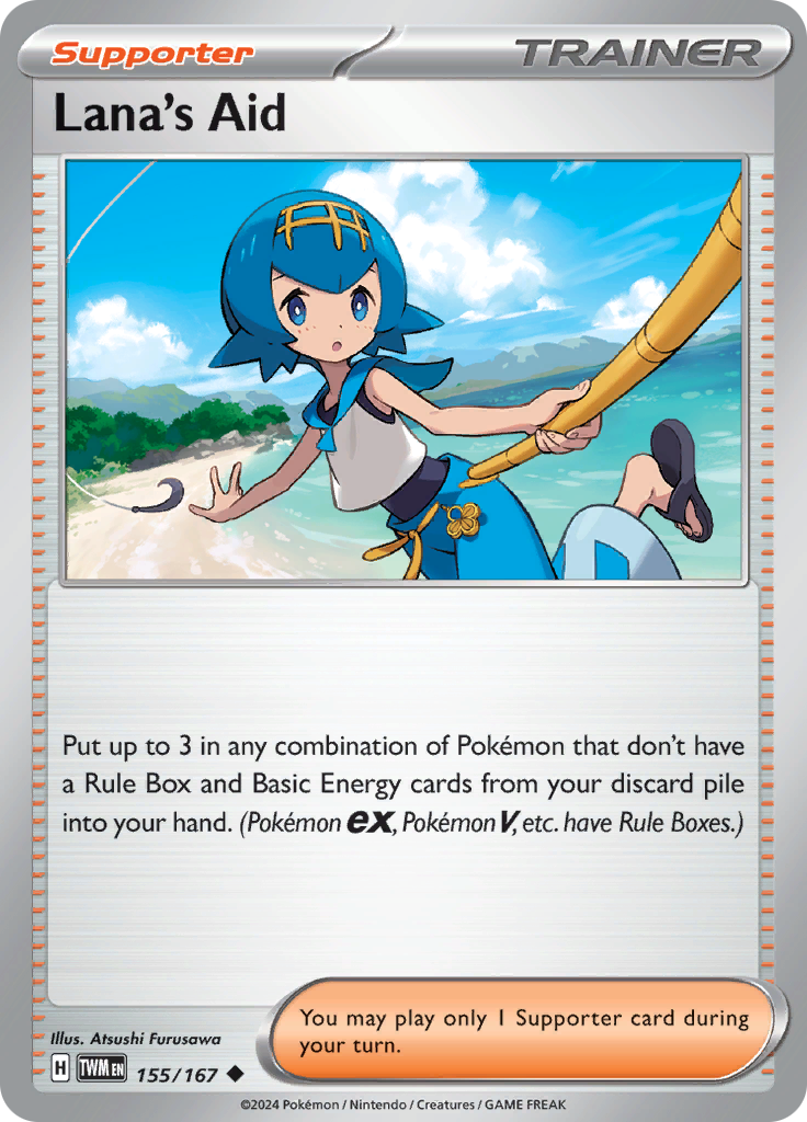 Lana's Aid (Reverse Holo)
