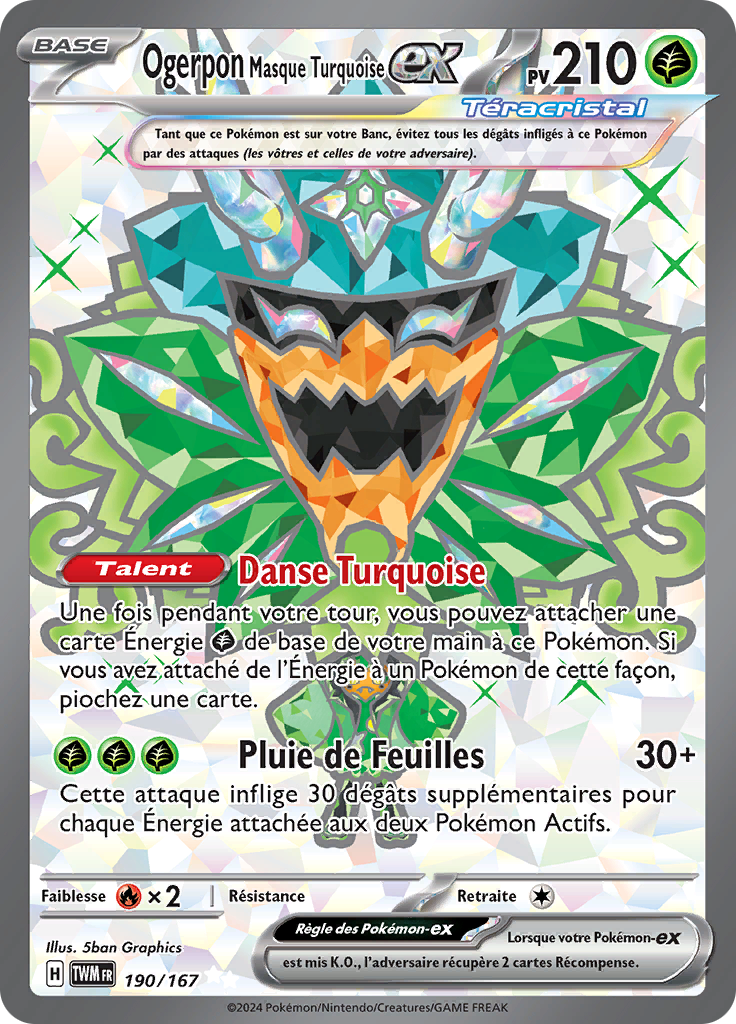 Ogerpon Masque Turquoise-ex