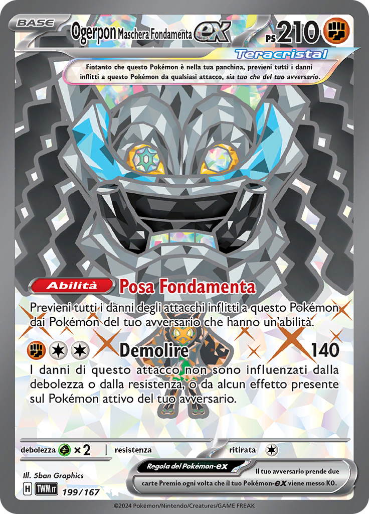 Ogerpon Maschera Fondamenta-ex