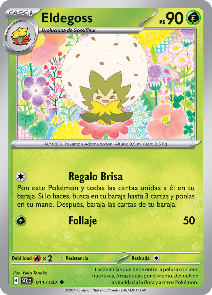 Eldegoss (Reverse Holo)