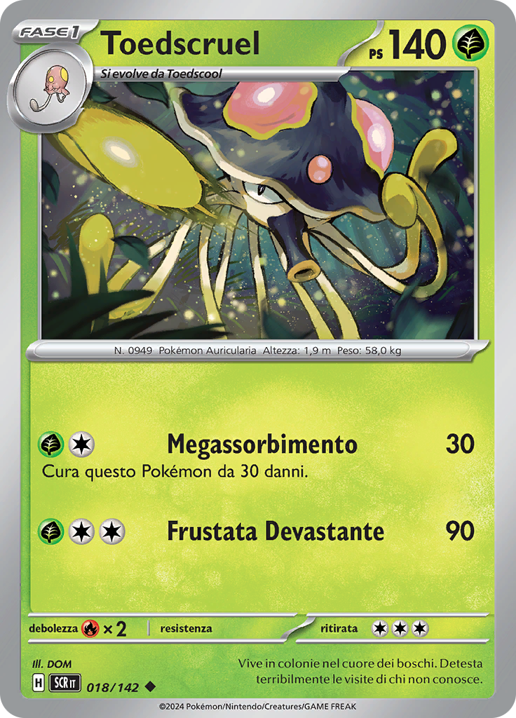 Toedscruel (Reverse Holo)