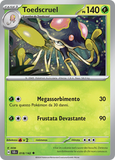 Toedscruel (Reverse Holo)