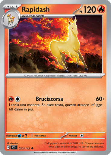 Rapidash (Reverse Holo)