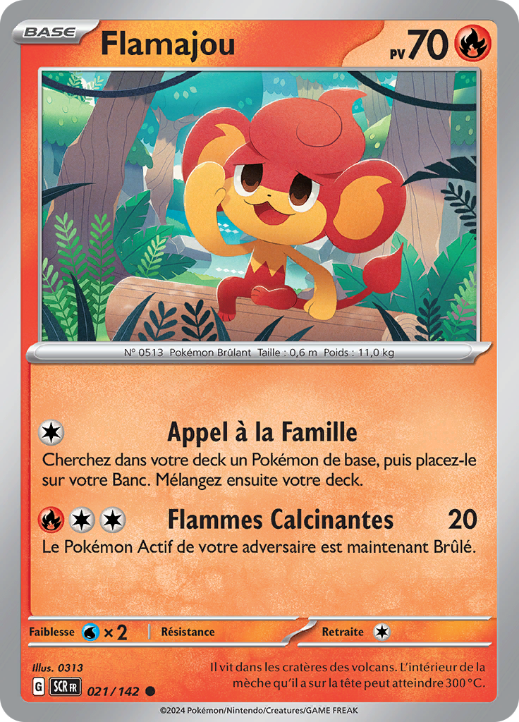 Flamajou (Reverse Holo)
