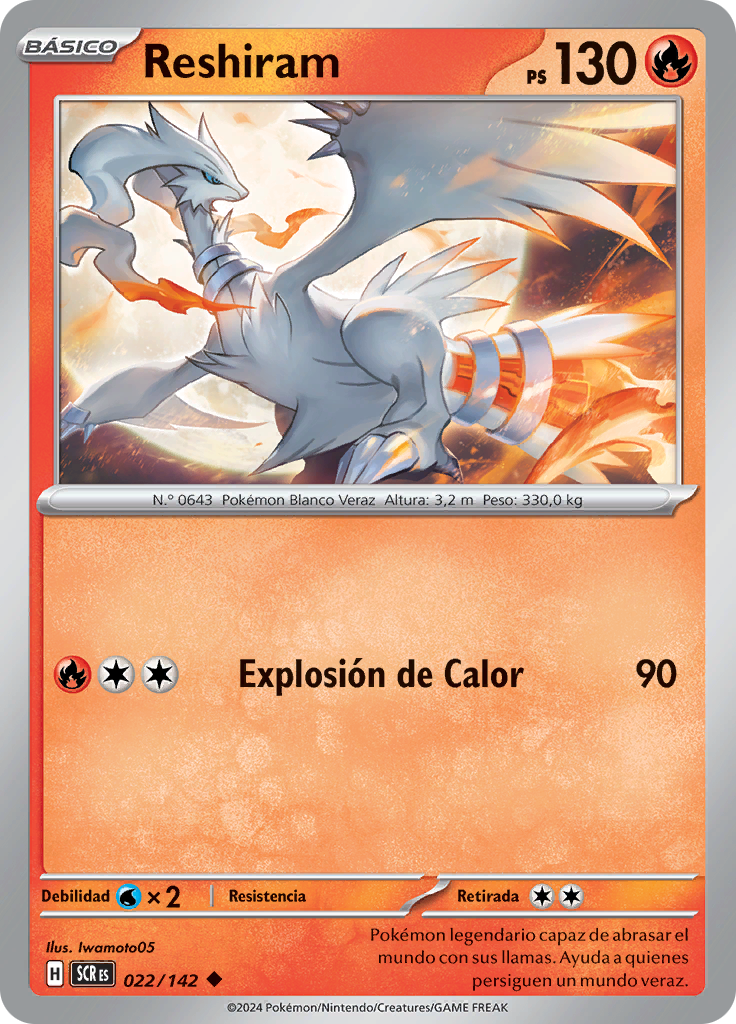 Reshiram (Reverse Holo)