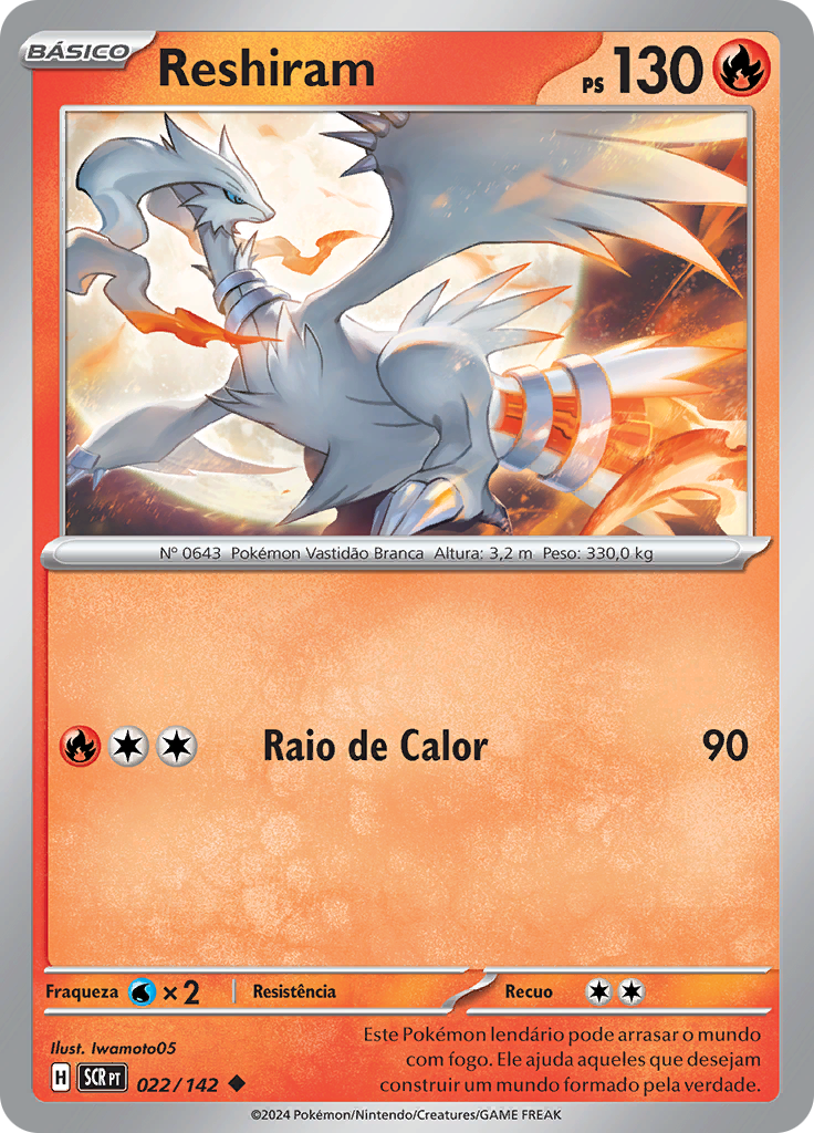 Reshiram (Reverse Holo)