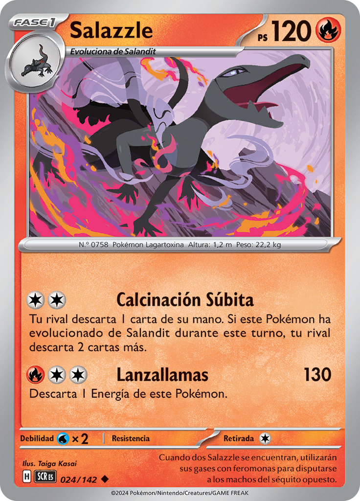 Salazzle (Reverse Holo)