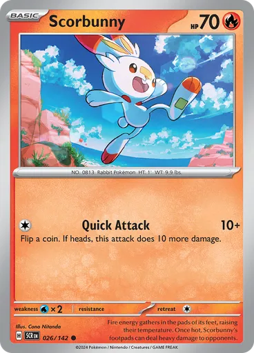 Scorbunny (Reverse Holo)
