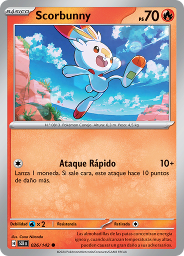 Scorbunny (Reverse Holo)